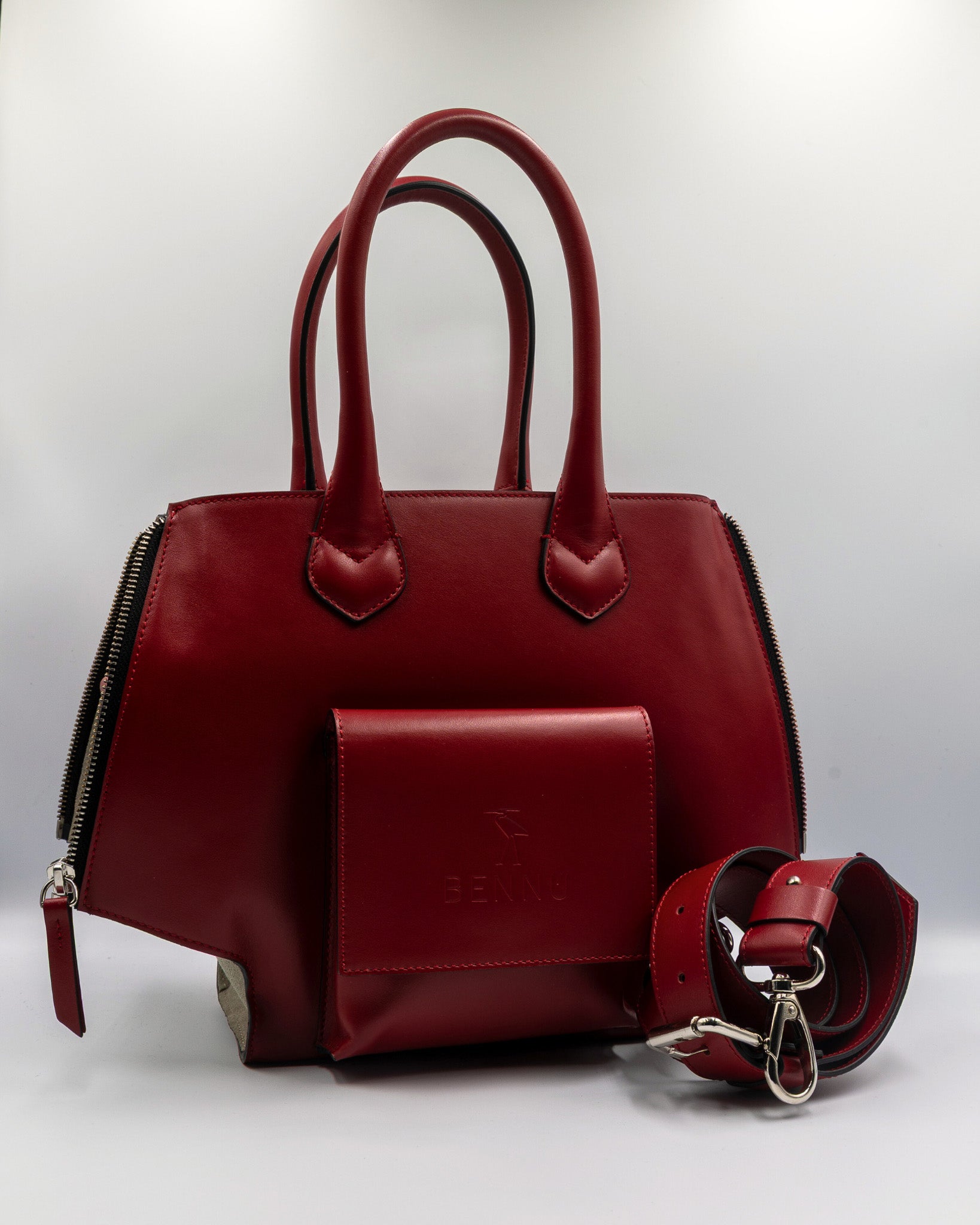 Bennu Burgundy Mini Bag