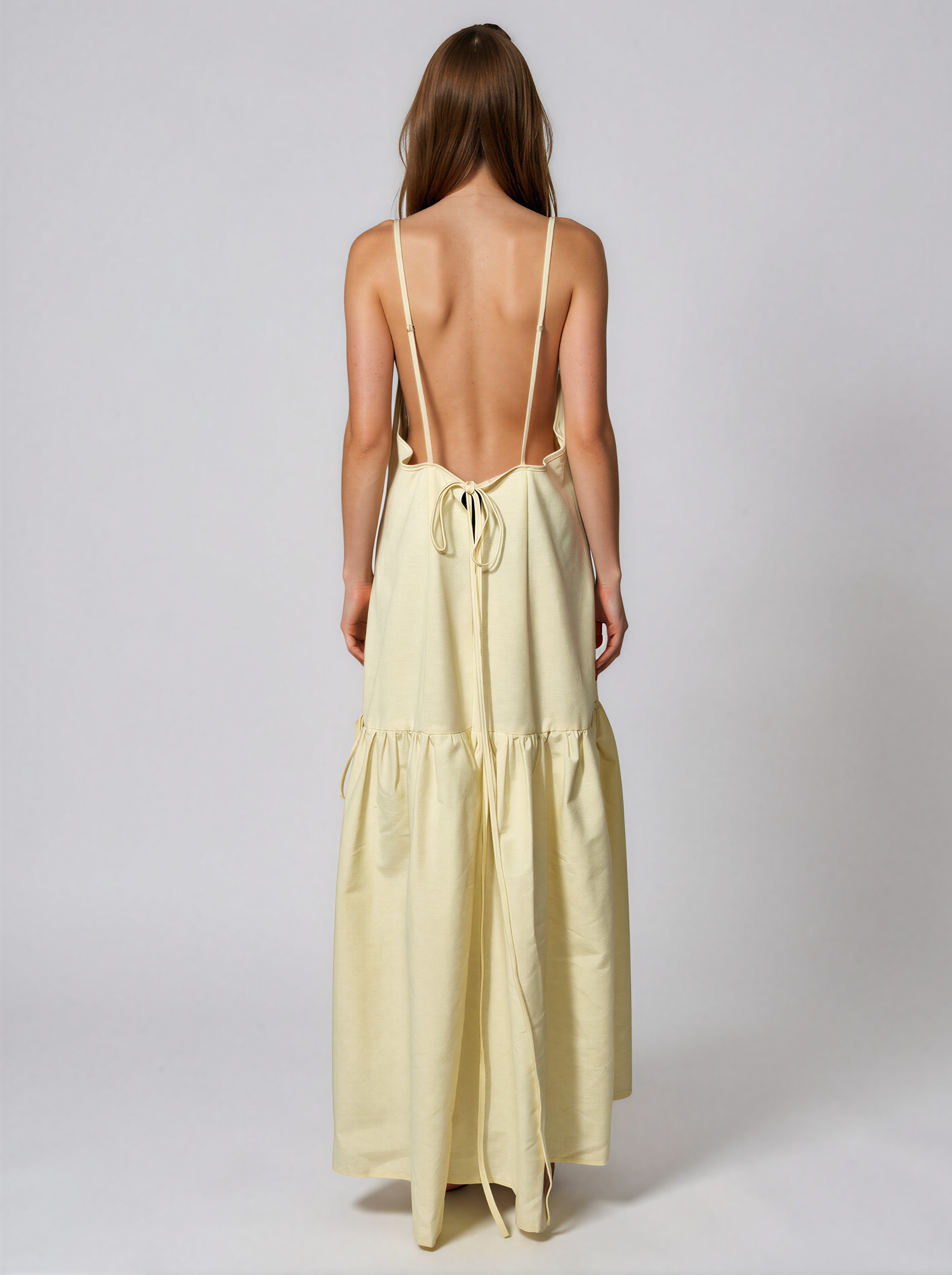 Floral Applique Maxi Dress - Bianca Hiristea