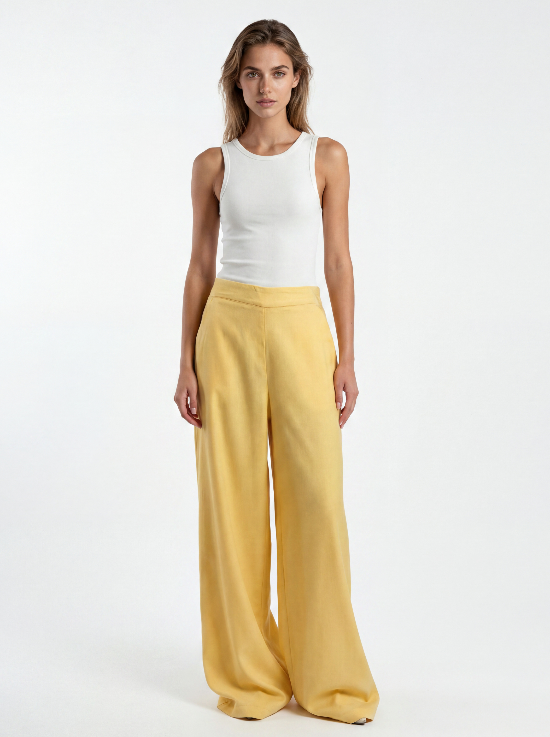Wide Leg Pants - Mădălin Bot