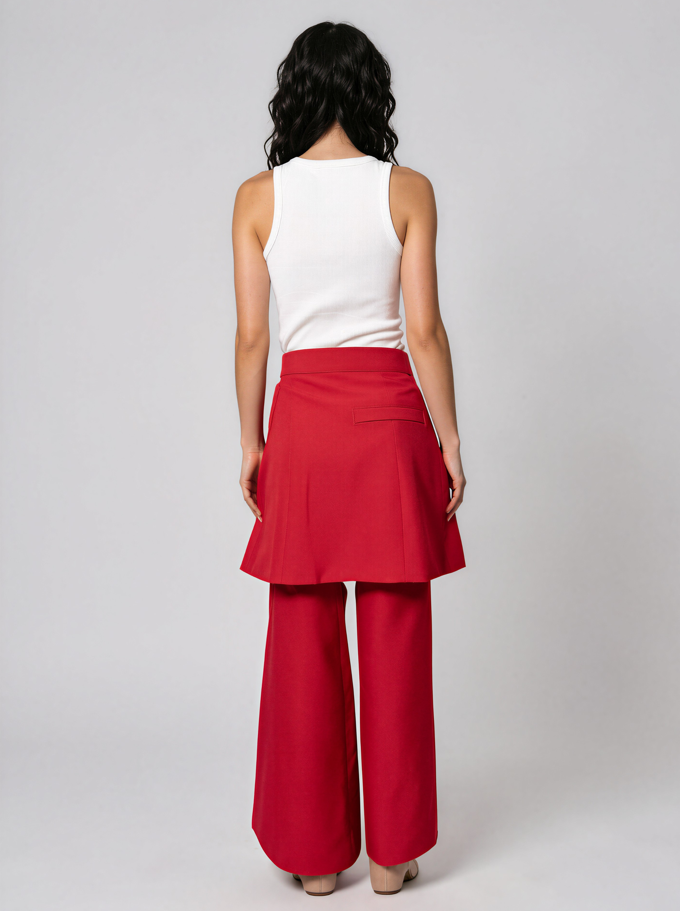 Wrap Skirt, Shorts, and Leggings Set - Cernescu Mihaela