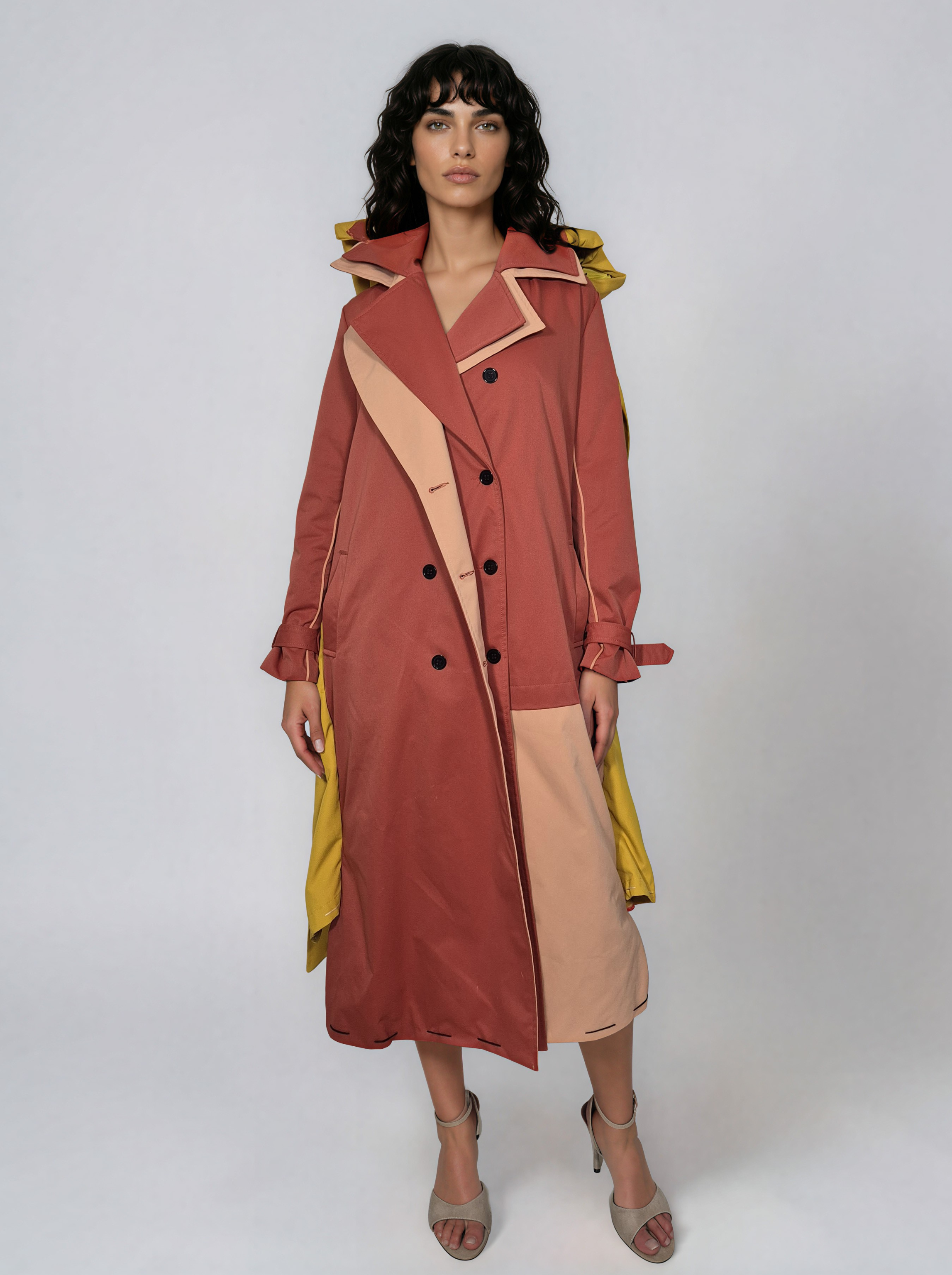 Reversible Trench Coat - Iustina Ciotau