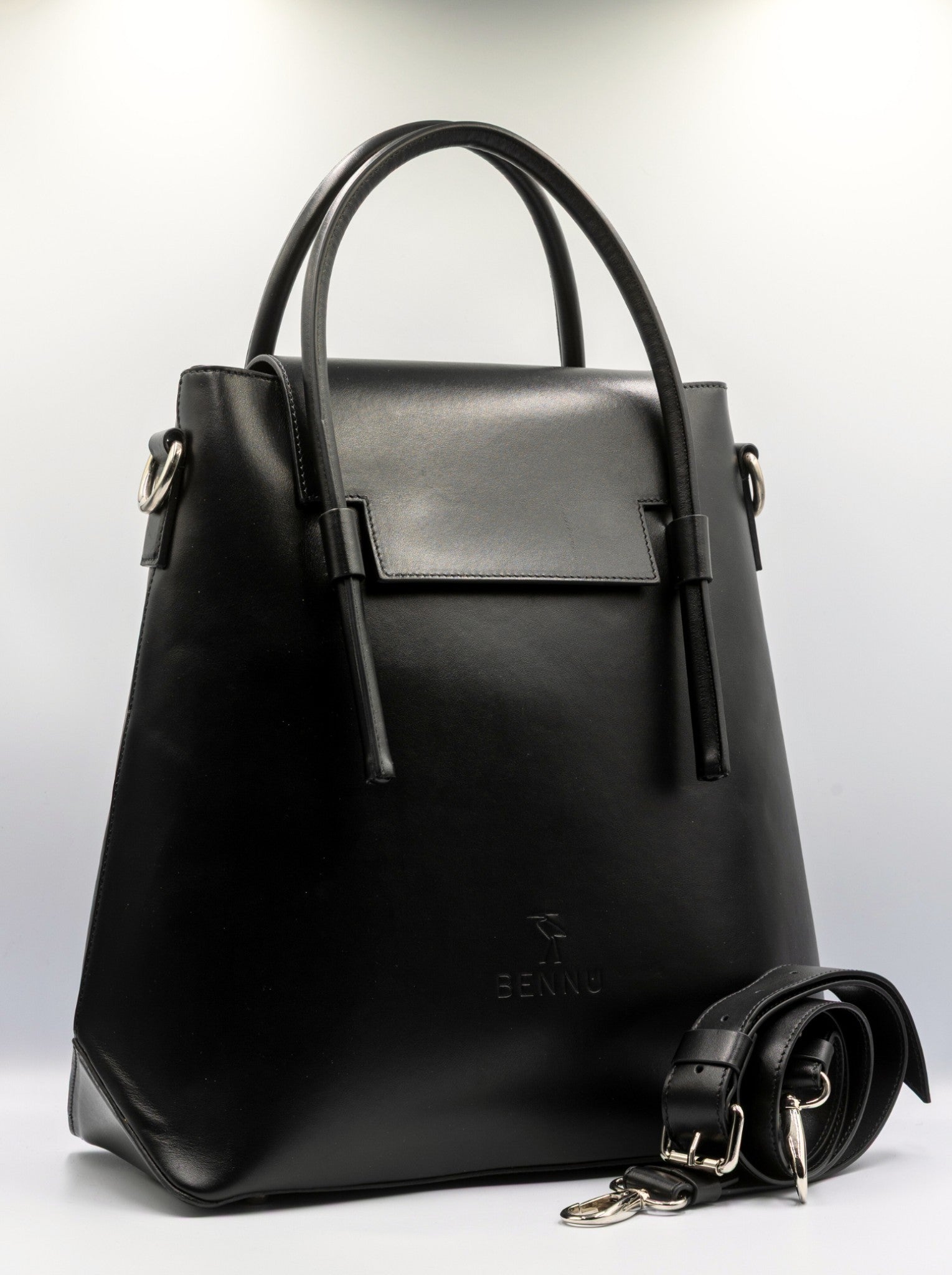 Bennu Black Tall Bag