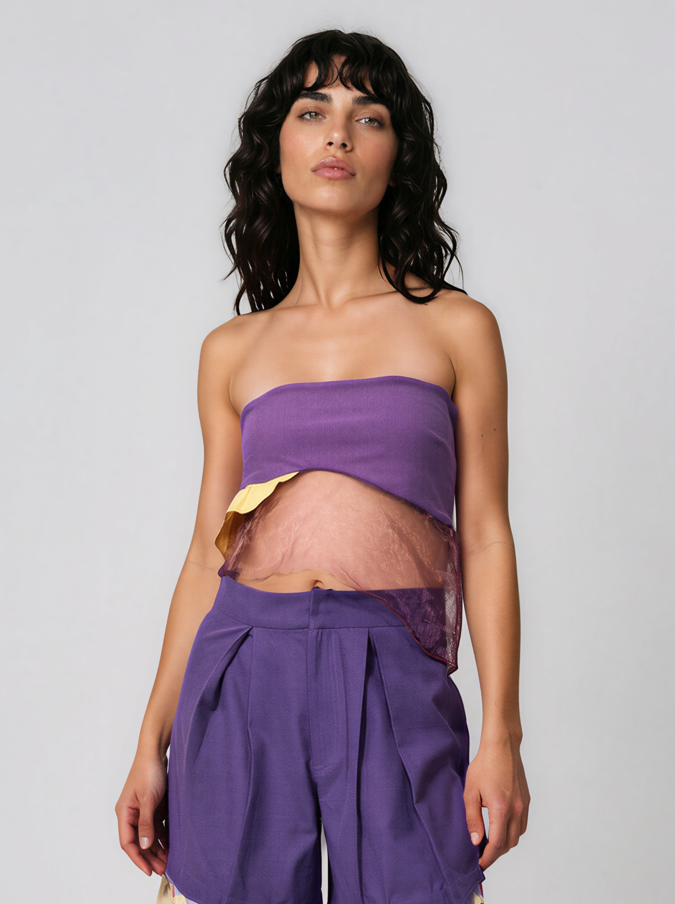Strapless Bustier Top - Nagy Emma-Dora