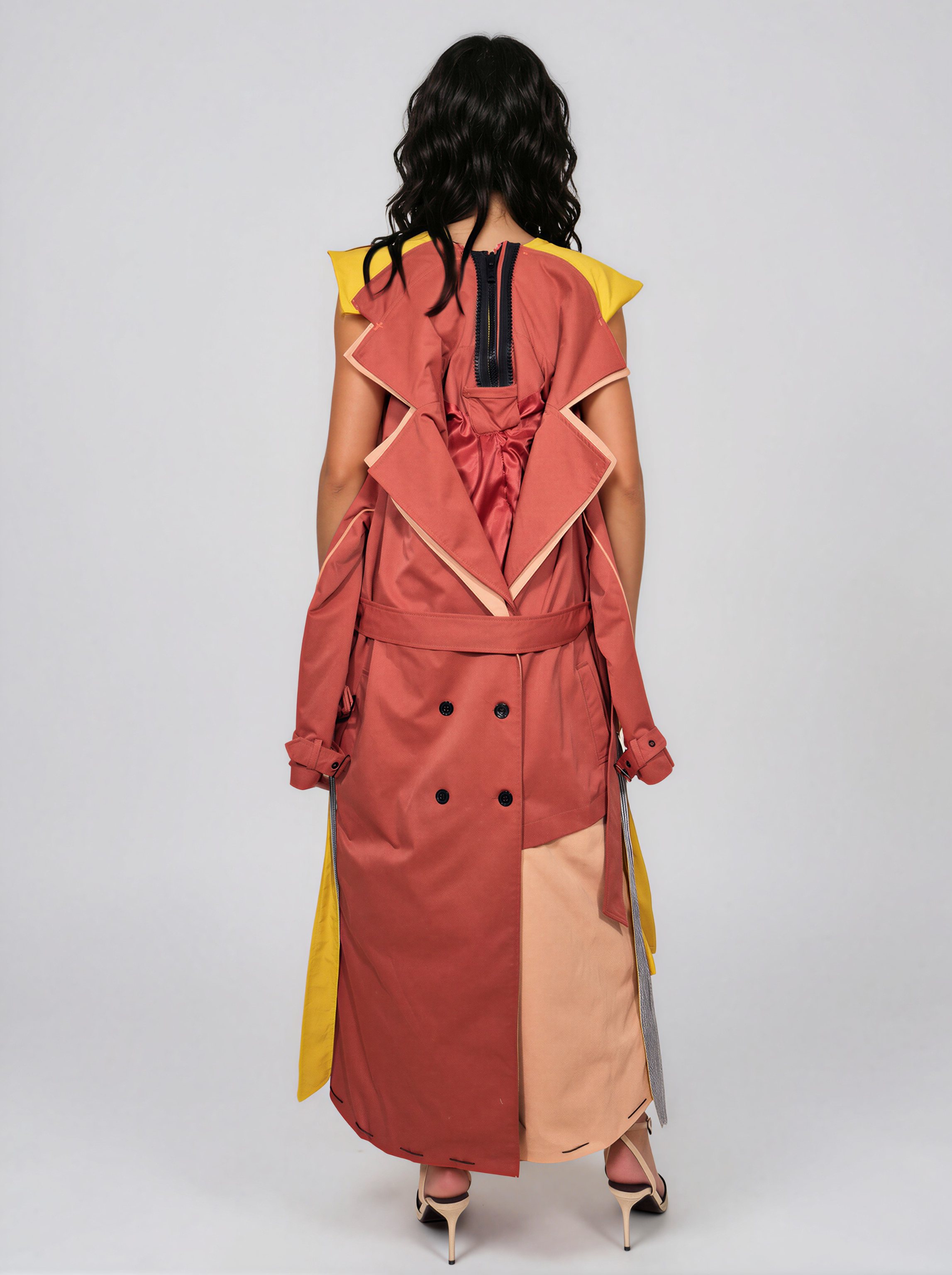 Reversible Trench Coat - Iustina Ciotau